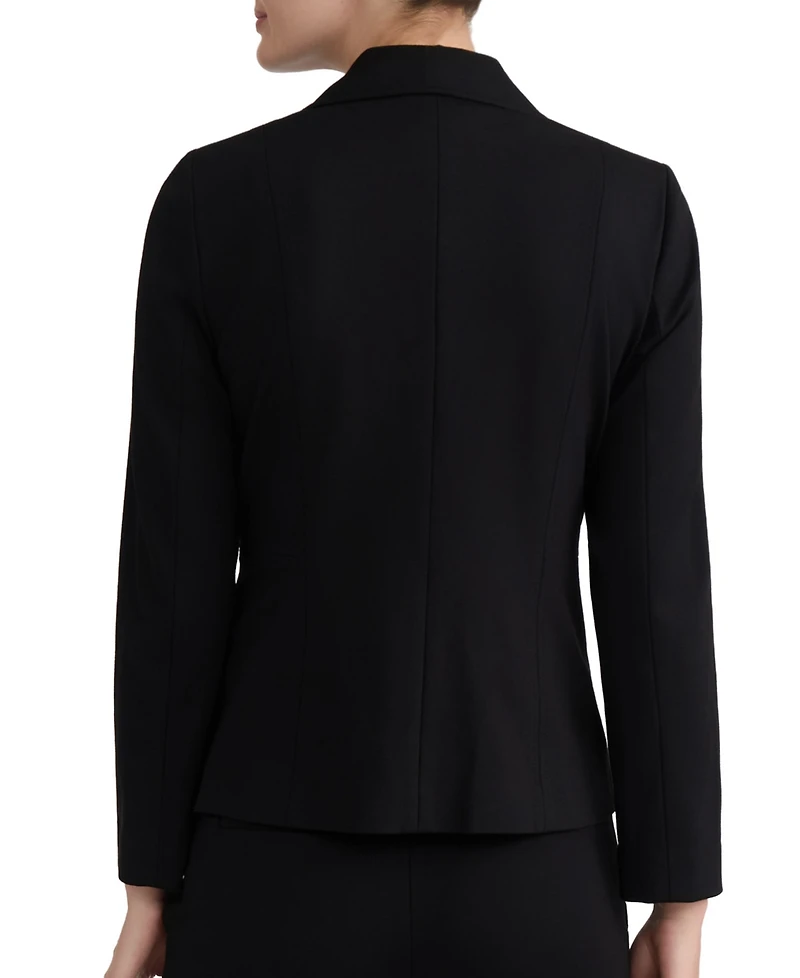 Kasper Women's One-Button Notch Collar Blazer