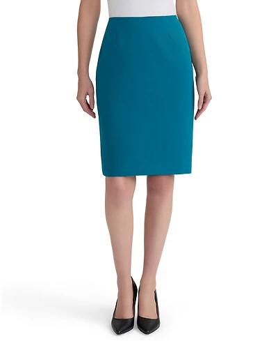 Kasper Women's Crepe Pencil Skirt
