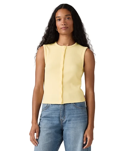 Levi's Women's Rory Sleeveless Button-Up Top