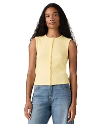 Levi's Women's Rory Sleeveless Button-Up Top