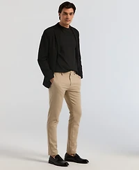 Perry Ellis Men's Rib Knit Crew Neck T-shirt