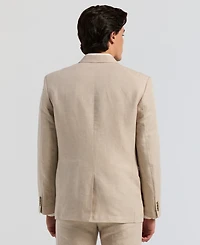 Perry Ellis Men's Herringbone Linen Blazer