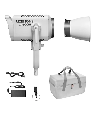 Godox Litemons LA600BI Bi-color Led Video Light Kit With Carry Bag