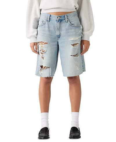 Levi's Women's Baggy Dad Mid-Rise Shorts