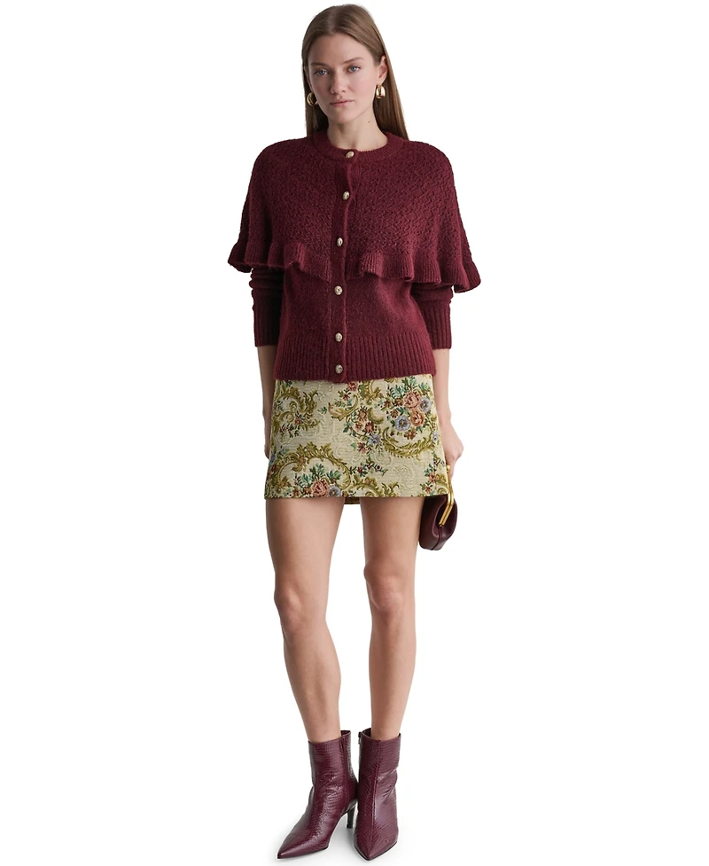 Bcbg Women's Caped Pointelle Cardigan