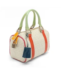 Pre-Owned Fendi women's Coated Canvas bag
