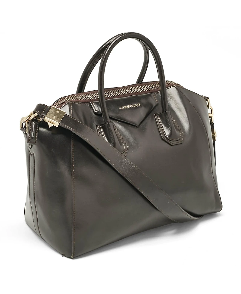 Pre-Owned Givenchy Antigona Medium Leather Satchel