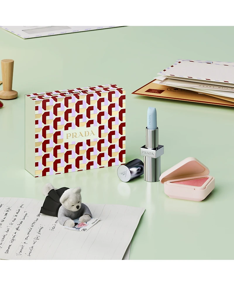 Prada Beauty 2-Piece Blush + Balm Duo Gift Set