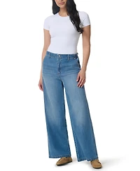 Gloria Vanderbilt Women's High-Rise Wide-Leg Jeans