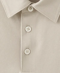Mango Men's Slim Fit Cotton Pique Blend Polo Shirt