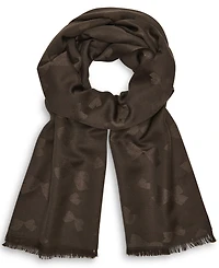 Karl Lagerfeld Paris Pashmina Bow Lurex Wrap
