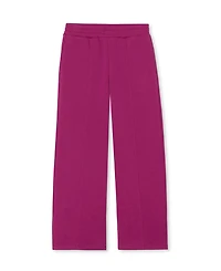 Lands' End Girls Fleece Wide Leg Pants