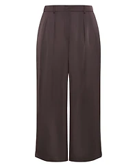 City Chic Women's Rylie Satin Palazzo Pant