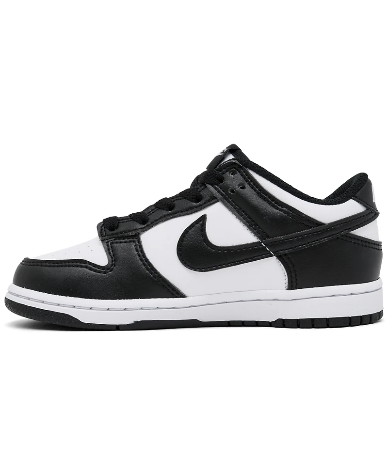 Nike Little Girls Dunk Low Leather Sneakers from Finish Line