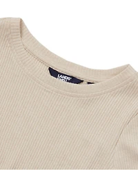 Lands' End Girls Long Sleeve Sparkly Knit Top