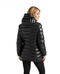 JACK1T Women's Hooded Down Coat Jacket