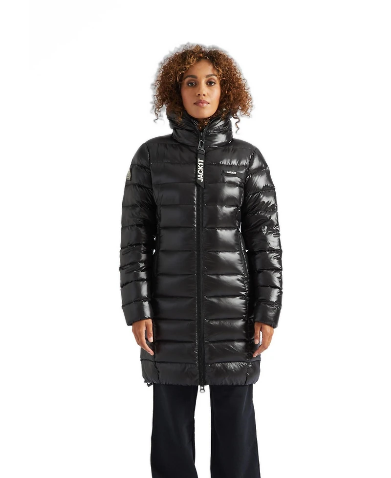 JACK1T Women's Longline Puffer Coat