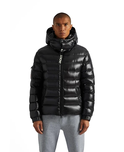 JACK1T Women's Quilted Hooded Puffer Jacket