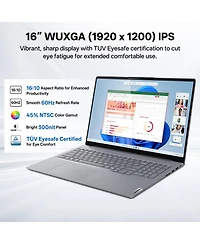 Lenovo ThinkBook 16 16" Fhd+ Business Laptop, Intel Core Ultra 9 185H, Intel Graphics, 64GB DDR5, 2TB Ssd, Wi-Fi 6, Win11 Pro, Grey