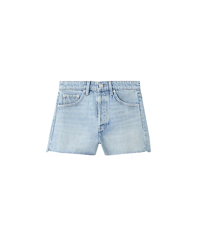 Mango Women's Rhinestone Denim Shorts