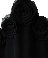 Mango Women's Floral Detail Halter Dress