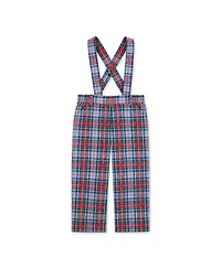 Florence Eiseman Toddler Boys' 2T-5T I'm Plaid About You Removable Suspenders Pull-On Pants