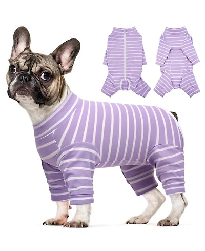 Long Sleeve Post-Surgery Recovery Suit and Onesie for Dogs