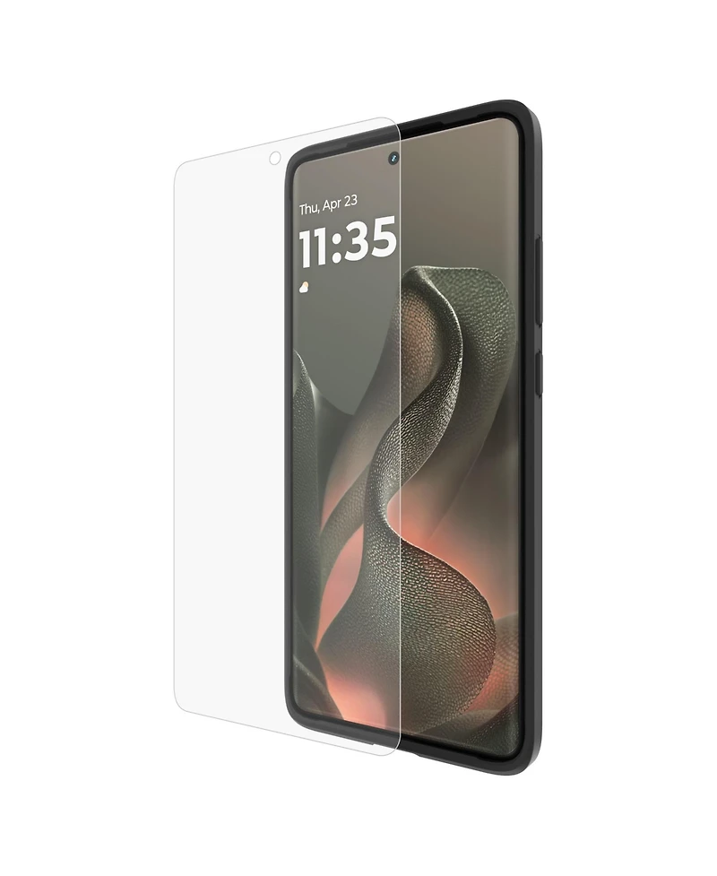 Case-Mate Tough 12 ft Drop Protection 9H Tempered Glass Case and Screen Protector, 2-Piece, Compatible with Motorola Moto Edge (2025)