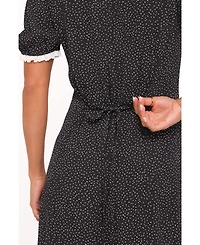 Petal and Pup Women's Francine Lace A-Line Sweetheart-Neck Midi Dress