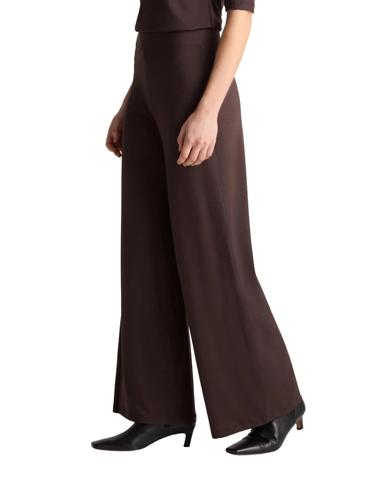 Residus Women's Celeste High-Waisted Wide-Leg Pull-On Pants