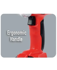 Red Box Tool Tech Led Working Light Power Drill with Interchangeable Bits, 5-Piece Set, Ages 3+