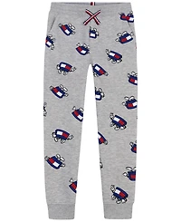 Tommy Hilfiger Boys' 2T-20 Mascot Drawstring Pull-On Allover-Print Joggers, Created for Macy's