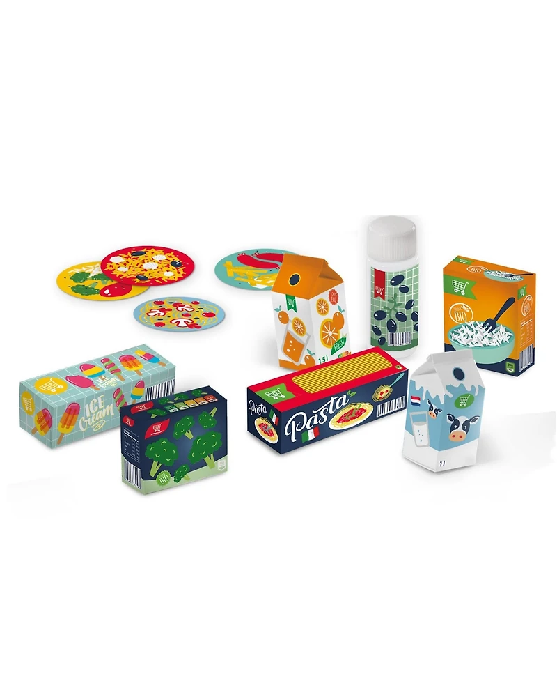 Ses Creative Petits Pretenders Wooden 16-Piece Kitchen Play Set, Ages 3+