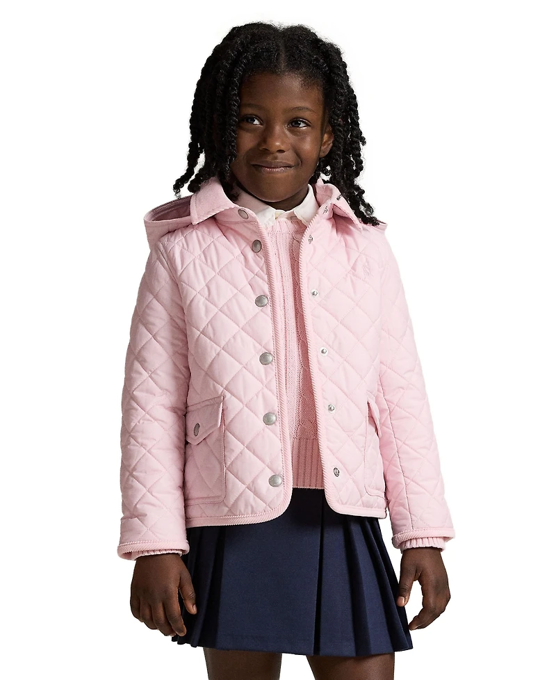Polo Ralph Lauren Toddler and Little Girls Quilted Water-Repellent Barn Jacket