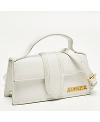 Pre-Owned Jacquemus Women's Le Bambino Mini Leather Top Handle Bag