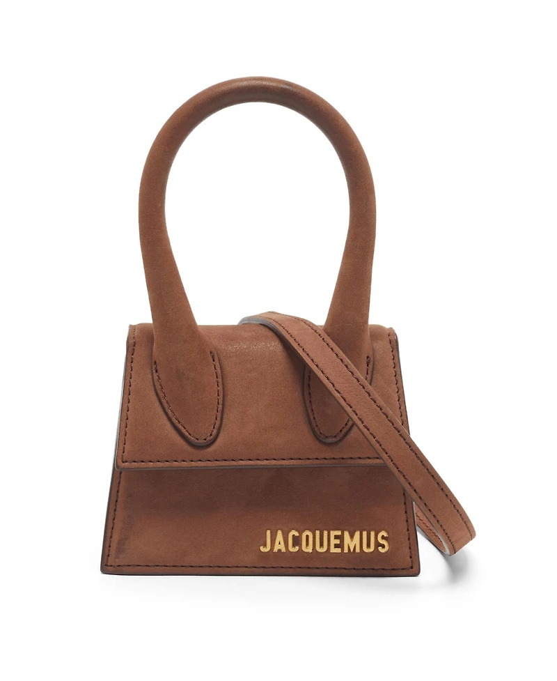 Pre-Owned Jacquemus Le Chiquito Mini Nubuck Leather Top Handle Bag