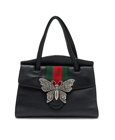 Pre-Owned Gucci Leather Tote Bag