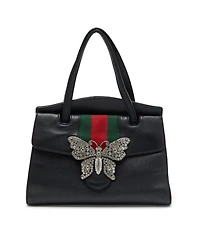 Pre-Owned Gucci Leather Tote Bag