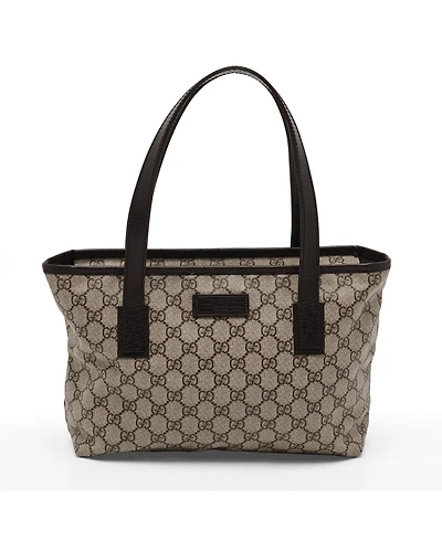 Pre-Owned Gucci Bamboo Shopper Leather Tote