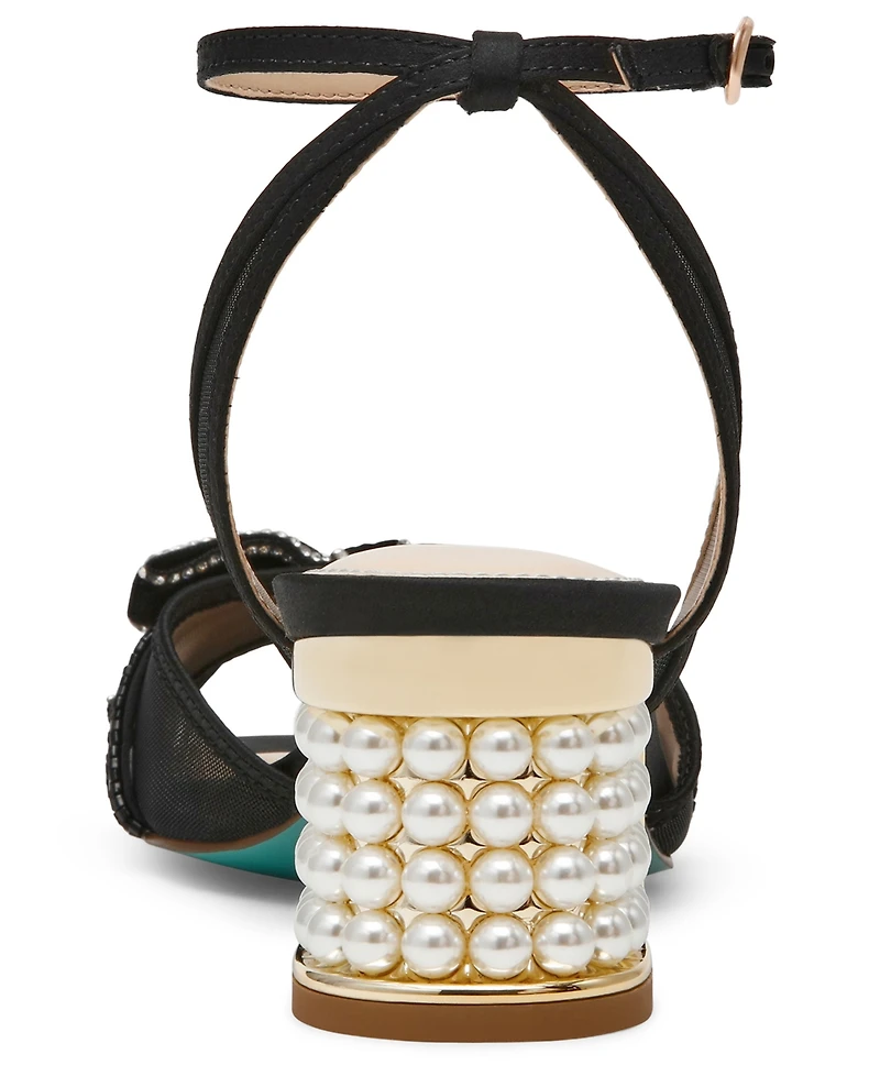 Betsey Johnson Women's Cody Square Toe Dress Sandals