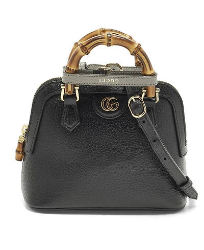 Pre-Owned Gucci Bamboo Shopper Leather Tote