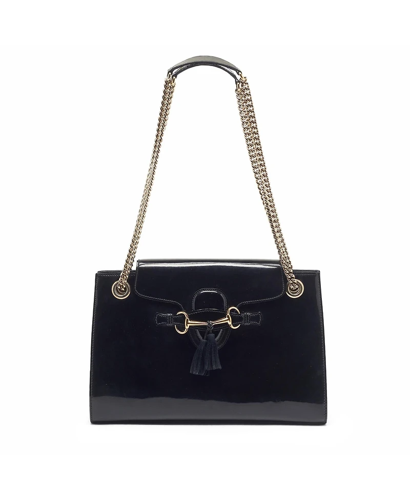 Pre-Owned Gucci Bamboo Shopper Leather Tote