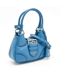 Pre-Owned Prada Re-Edition 2002 Padded Nappa Leather Moon Bag