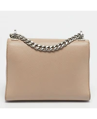 Pre-Owned Prada Women's Saffiano Leather Monochrome Envelope Shoulder Bag