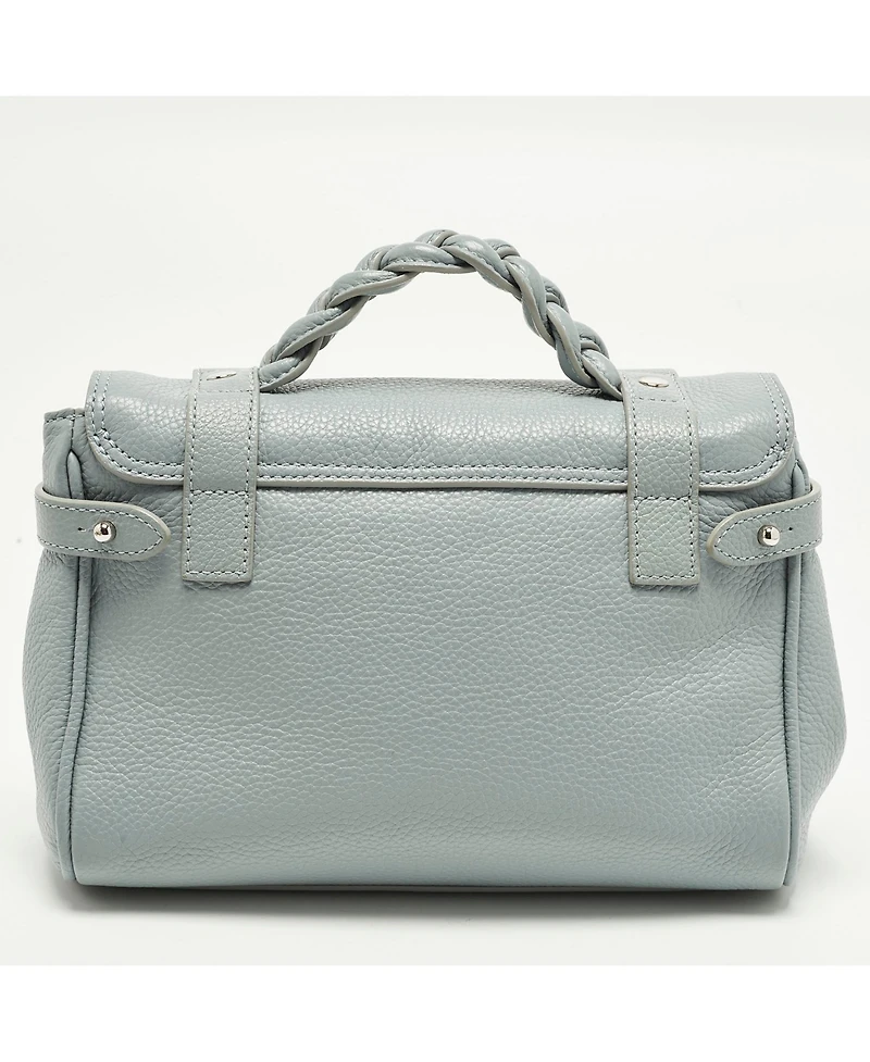 Pre-Owned Mulberry Women's Alexa Mini Pebbled Leather Satchel