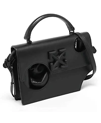 Pre-Owned Off-White Women's Jitney 1.4 Leather Top Handle Satchel