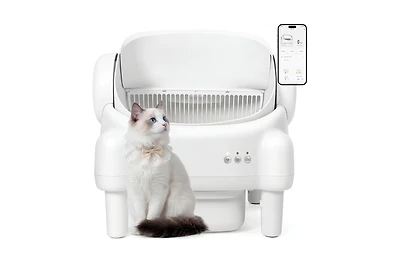 Cumrige Automatic Litter Box Self Cleaning Litter Box Equipped with App Control and Safety Protection Functions