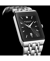 Stuhrling 4084 Modern Rectangular Bracelet Watch