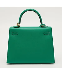 Pre-Owned Hermes Women's Saut Barenia Leather Shoulder Bag