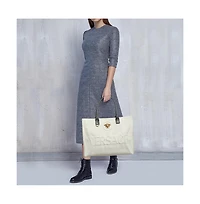 Pre-Owned Versace Women's La Medusa Canvas Tote